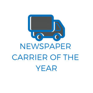 Newspaper Carrier of the Year award logo