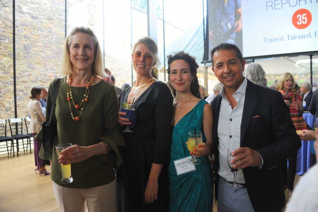 Liz Patrick, Stacy Swiderski, Michelle Farro and Juan Vidal