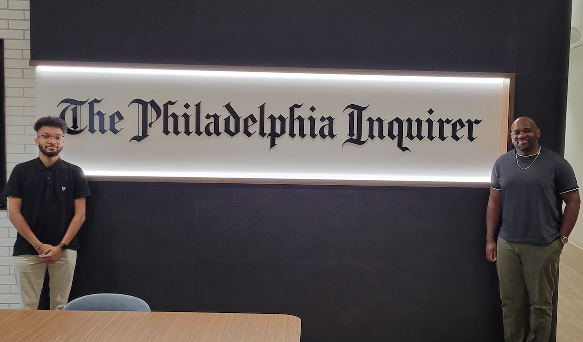 PNAF-provided student intern reflects on his experience at The Philadelphia Inquirer